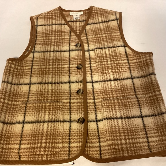 Jones New York sport womens wool blend vest size medium made in USA - Picture 10 of 10